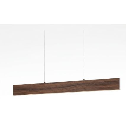 Eglo - ściemnialny żyrandol na linkach LED/21W/230V + LED/8,4W orzech