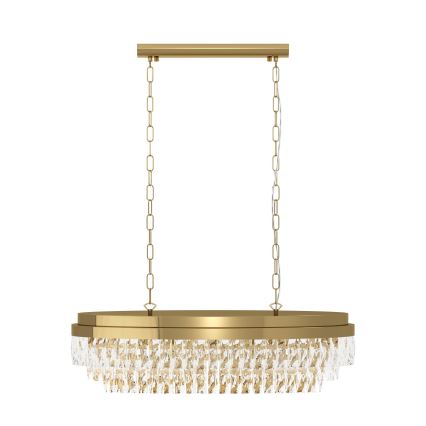 Eglo - Żyrandol na łańcuchu 10xE14/40W/230V złoty