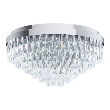 Eglo - Plafon 11xE14/40W/230V błyszczący chrom