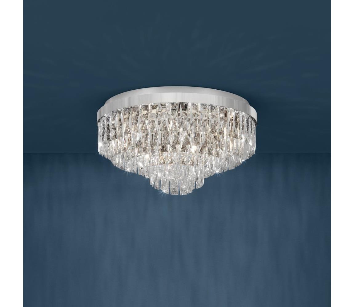 Eglo 39491 - Plafon VALPARAISO 11xE14/40W/230V błyszczący chrom