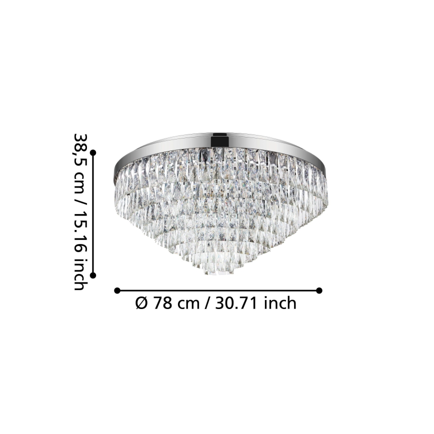 Eglo - Plafon 16xE14/40W/230V