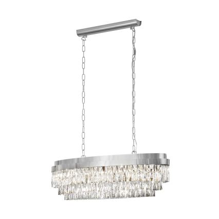 Eglo - Żyrandol na łańcuchu 10xE14/40W/230V błyszczący chrom