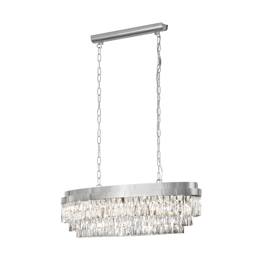 Eglo - Żyrandol na łańcuchu 10xE14/40W/230V błyszczący chrom