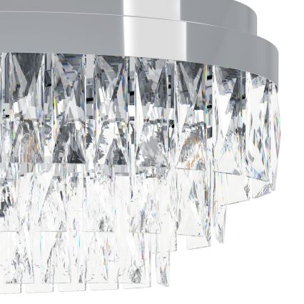 Eglo - Żyrandol na łańcuchu 10xE14/40W/230V błyszczący chrom