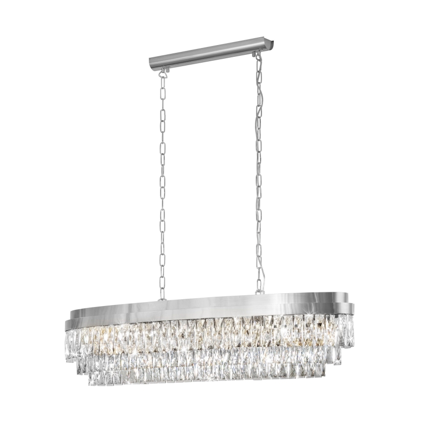 Eglo - Żyrandol na łańcuchu 13xE14/40W/230V błyszczący chrom