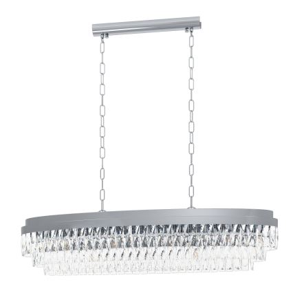 Eglo - Żyrandol na łańcuchu 13xE14/40W/230V błyszczący chrom