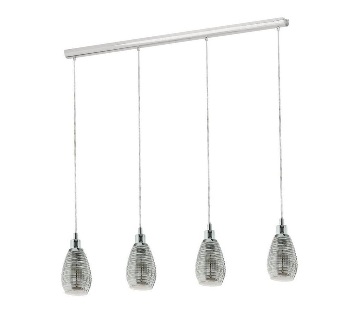 Eglo 39504 - Żyrandol na lince SIRACUSA 4xE27/60W/230V
