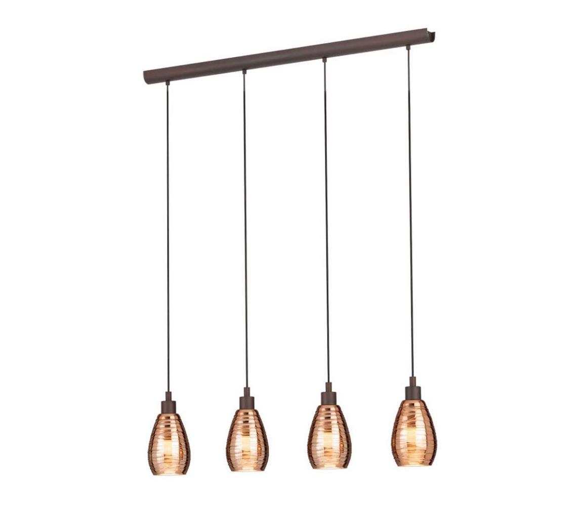 Eglo 39507 - Żyrandol na lince SIRACUSA 4xE27/60W/230V