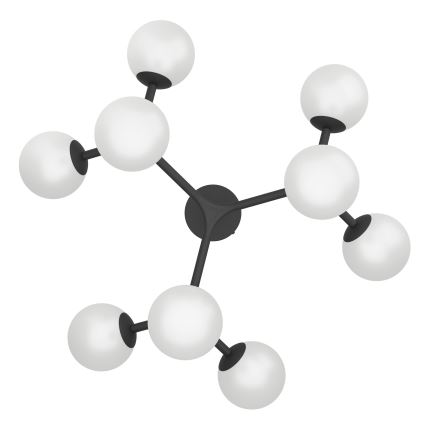 Eglo - LED Żyrandol natynkowy 9xG9/3W/230V