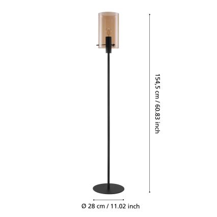 Eglo - Lampa podłogowa 1xE27/40W/230V