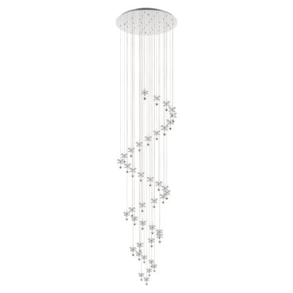 Eglo - LED Kryształowy ściemniany żyrandol na lince 40×LED/1,8W/230