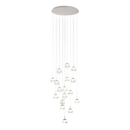 Eglo - LED Ściemniany żyrandol na lince 17xLED/5W/230V