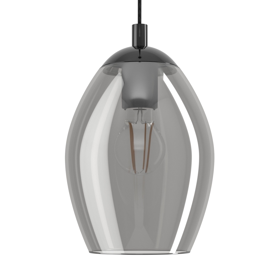 Eglo - Żyrandol na lince 1xE27/60W/230V dymny