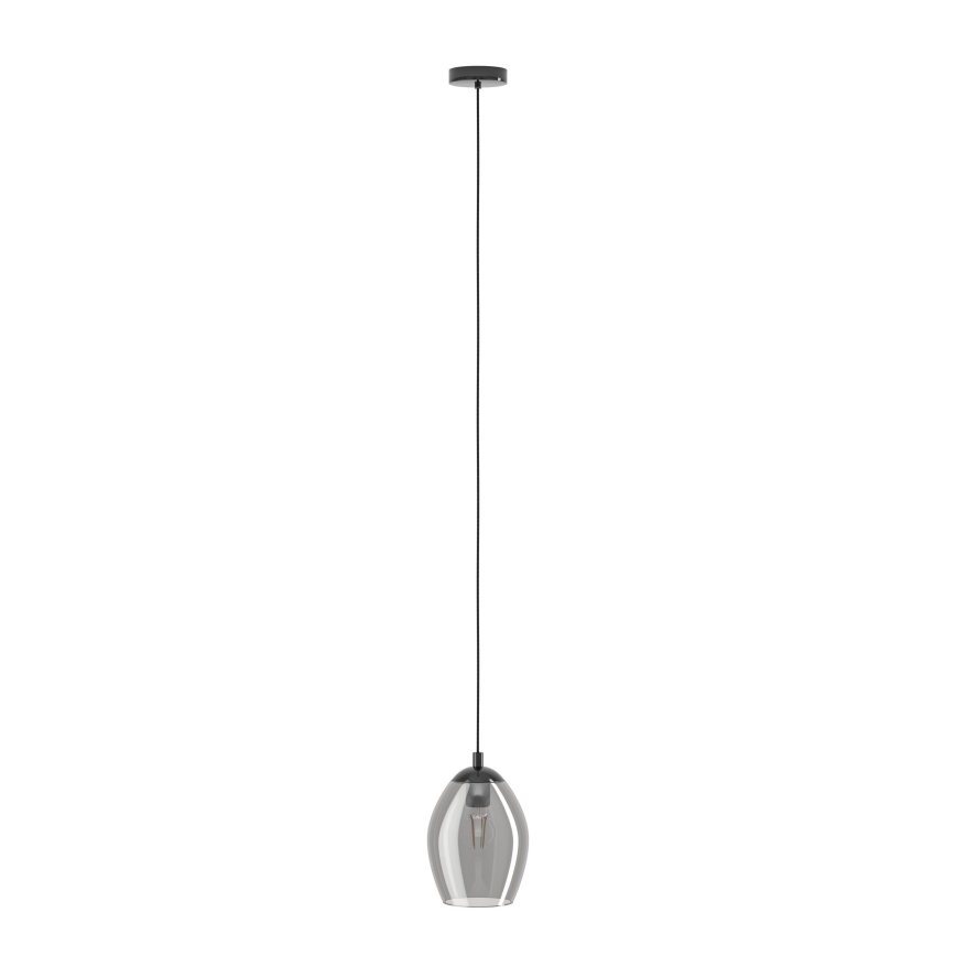 Eglo - Żyrandol na lince 1xE27/60W/230V dymny