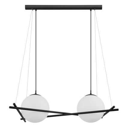 Eglo Stars of Light 39592 - Lampa wisząca na linkach SALVEZINAS 2xE27/25W/230V