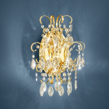 Eglo 39604 - Kinkiet FENOULLET 1xE14/25W/230V golden