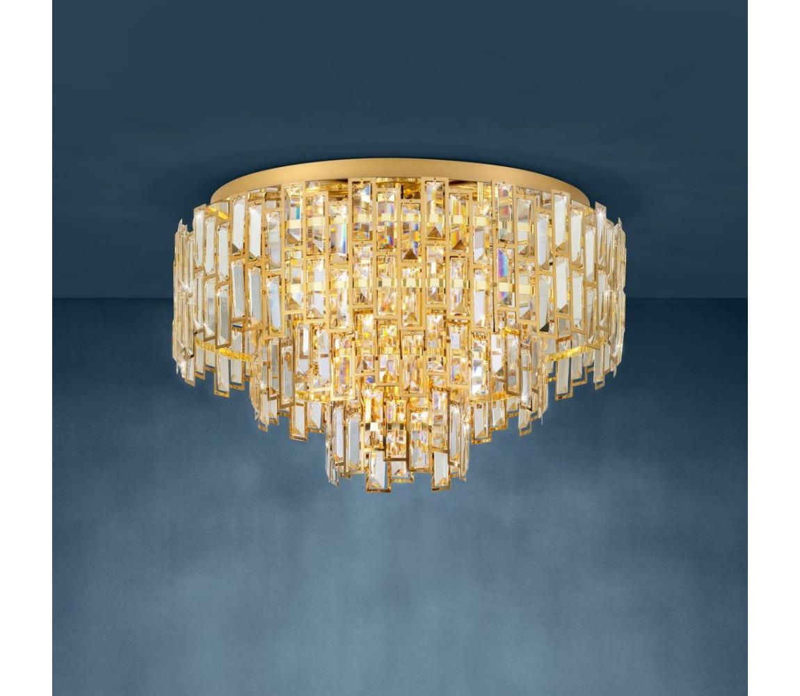 Eglo 39611 - Plafon CALMEILLES 10xE14/25W/230V średnica 63 cm