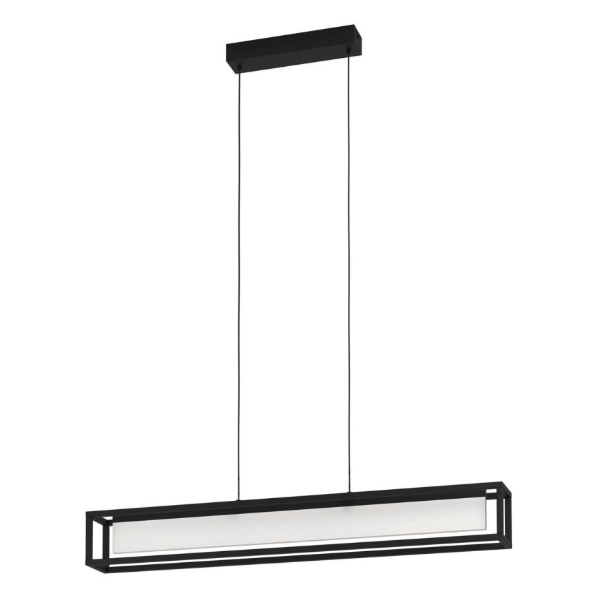 Eglo 39629 - ściemnialna lampa wisząca LED na lince GUALAJO LED/27W/230V czarna