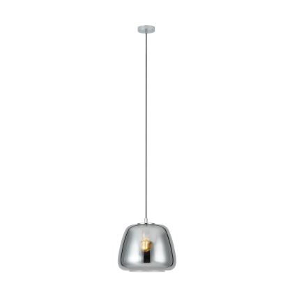 Eglo - Żyrandol na lince 1xE27/40W/230V śr. 35 cm dymny