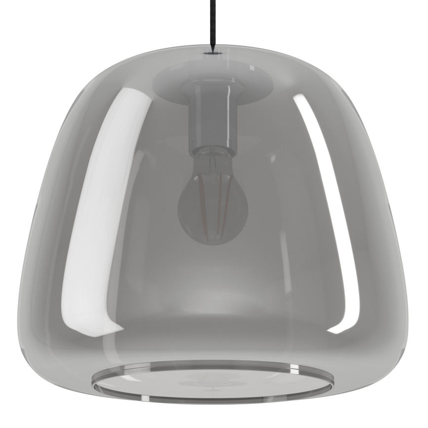 Eglo - Żyrandol na lince 1xE27/40W/230V śr. 35 cm dymny