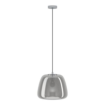 Eglo - Żyrandol na lince 1xE27/40W/230V śr. 35 cm dymny