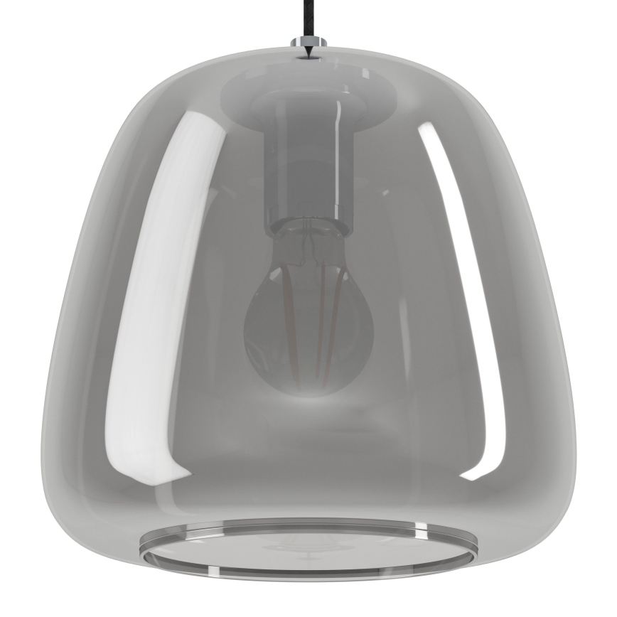 Eglo - Żyrandol na lince 5xE27/40W/230V dymny