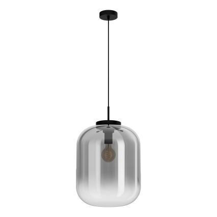 Eglo - Żyrandol na lince 1xE27/40W/230V śr. 35 cm dymny
