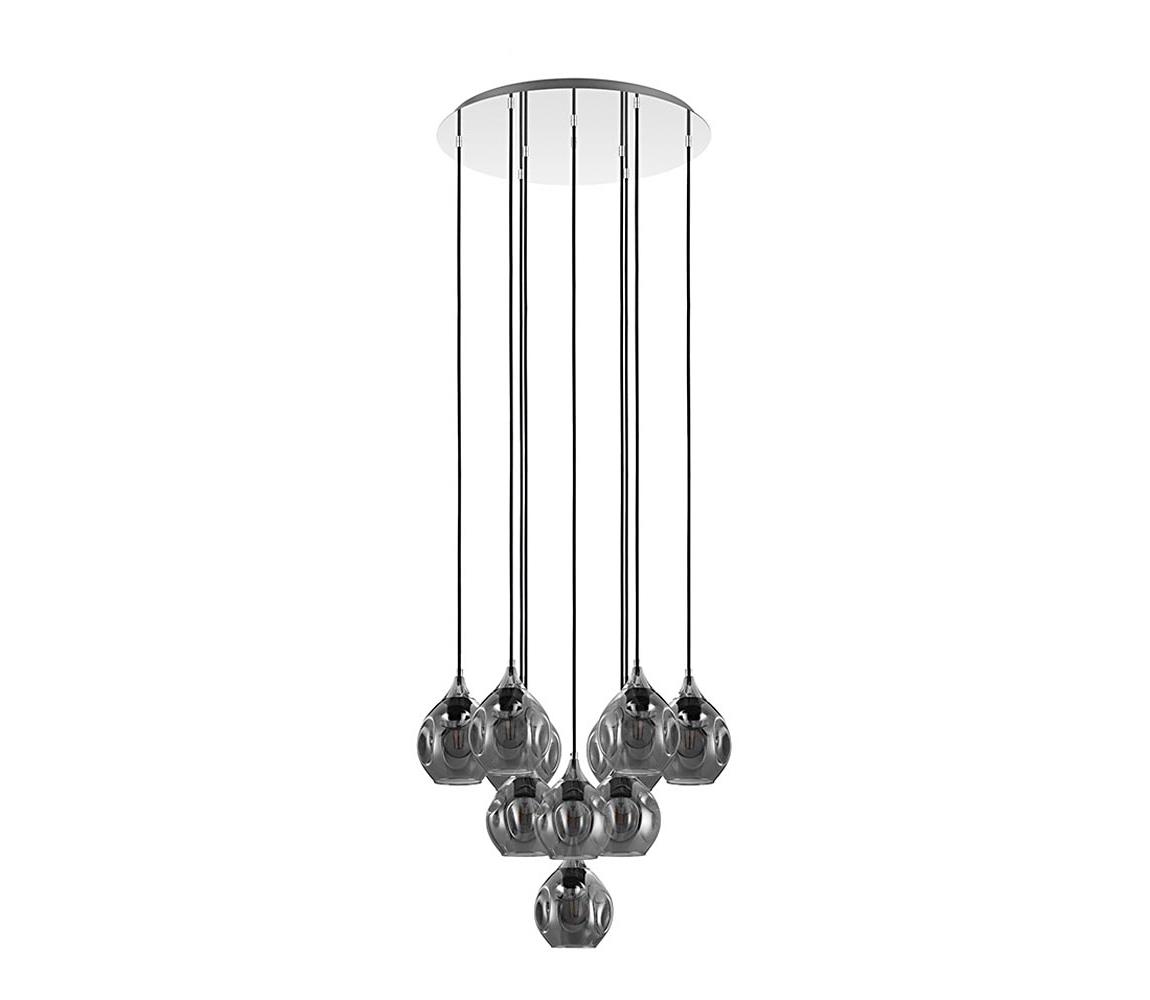 Eglo 39683 - Żyrandol na lince BREGALLA 10xE27/40W/230V
