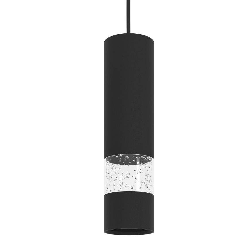 Eglo - LED Żyrandol na lince 1xGU10/4,6W/230V czarny