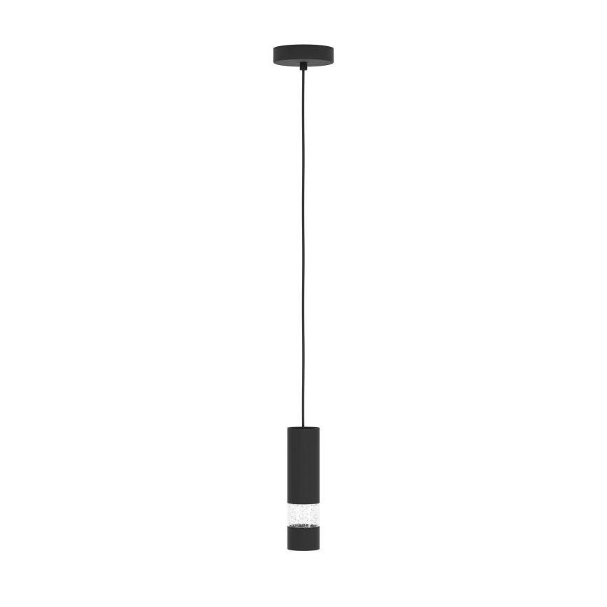 Eglo - LED Żyrandol na lince 1xGU10/4,6W/230V czarny