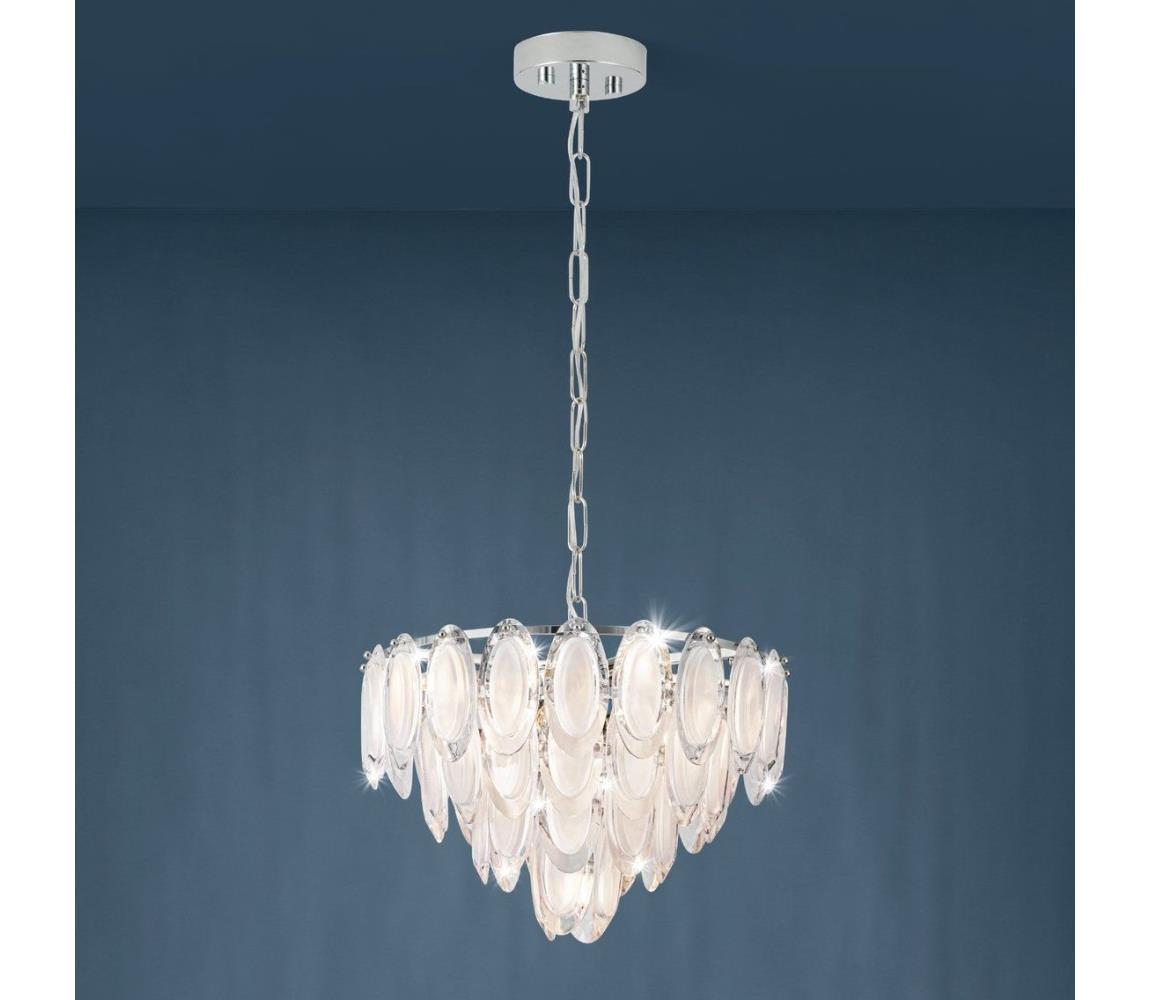 Eglo 39721 - Żyrandol na lince CARVARIO 7xE14/40W/230V