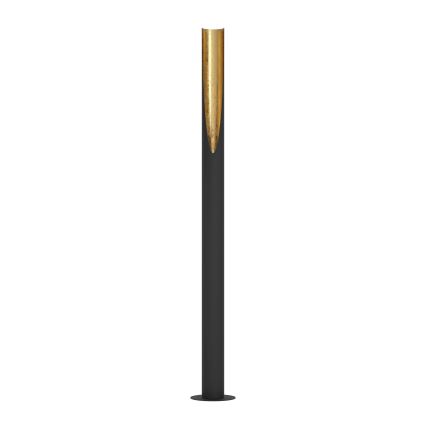 Eglo - LED Lampa podłogowa 1xGU10/4,7W/230V czarny/złoty