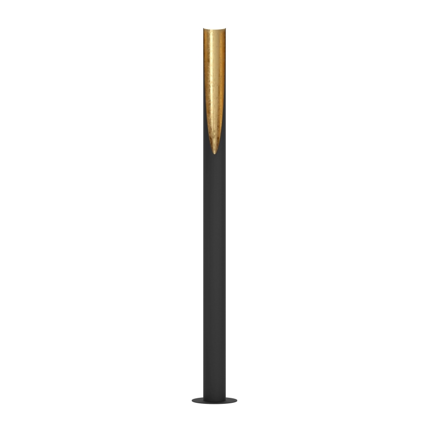 Eglo - LED Lampa podłogowa 1xGU10/4,7W/230V czarny/złoty