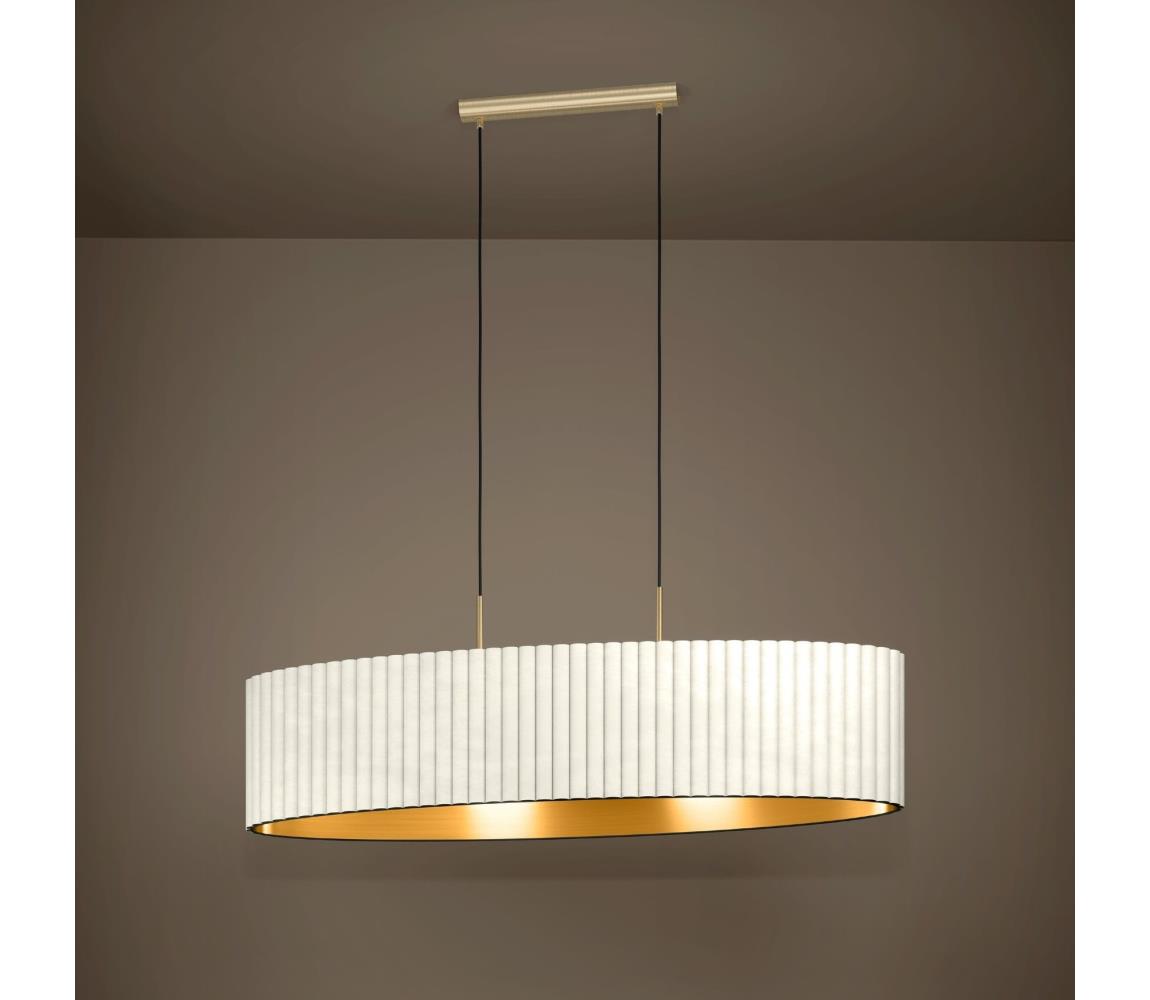 Eglo 39764 - Żyrandol na lince TAMARESCO 2xE27/40W/230V biały