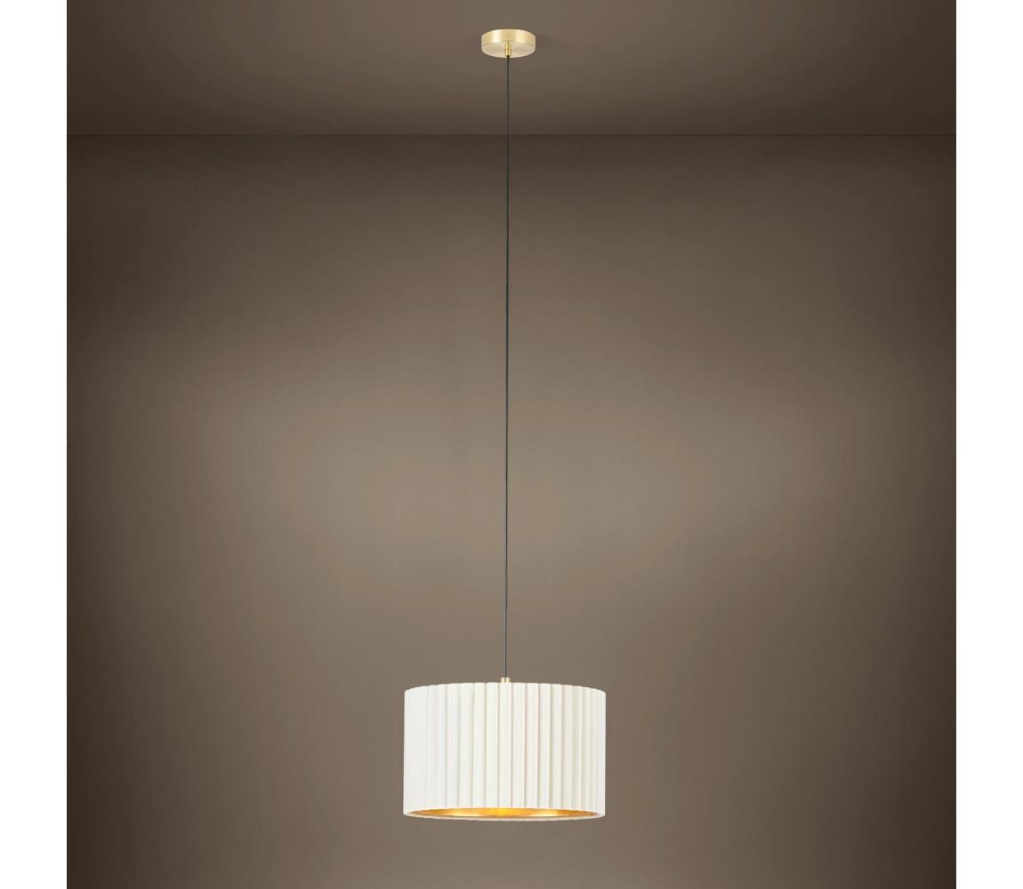 Eglo 39765 - Żyrandol na lince TAMARESCO 1xE27/40W/230V biały