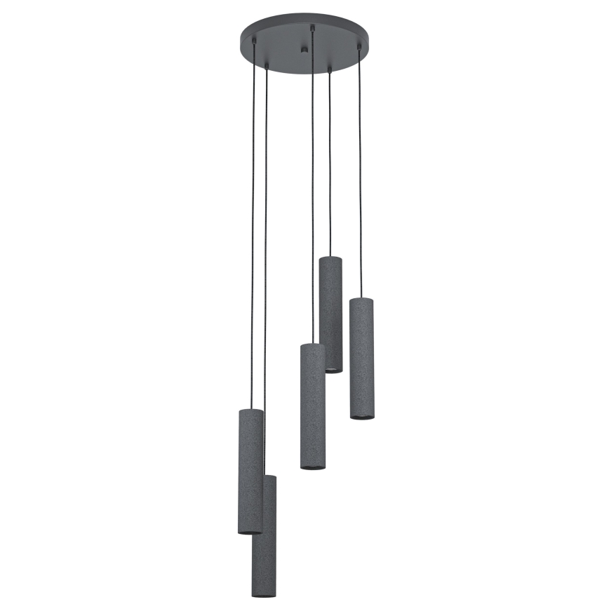 Eglo - LED Żyrandol na lince 5xGU10/4,5W/230V