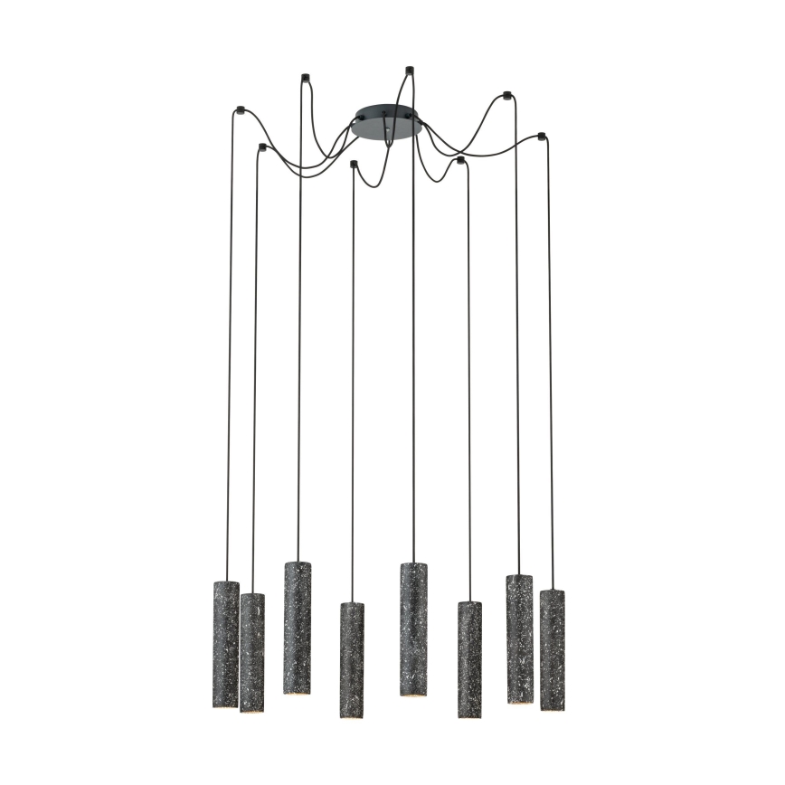 Eglo - LED Żyrandol na lince 8xGU10/4,5W/230V