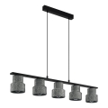 Eglo 39855 - Żyrandol na linkach HILCOTT 5xE27/40W/230V