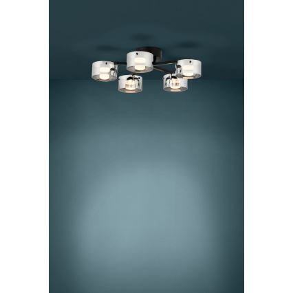 Eglo - LED Ściemniany żyrandol natynkowy 5xLED/5,4W/230V