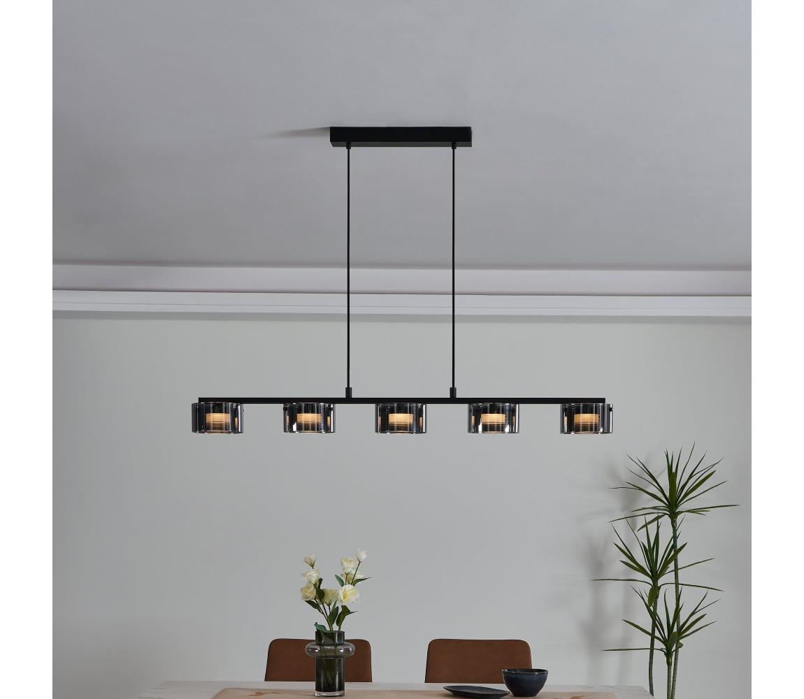 Eglo 39875 - LED Ściemniany żyrandol na lince COPILLOS 5xLED/5,4W/230V