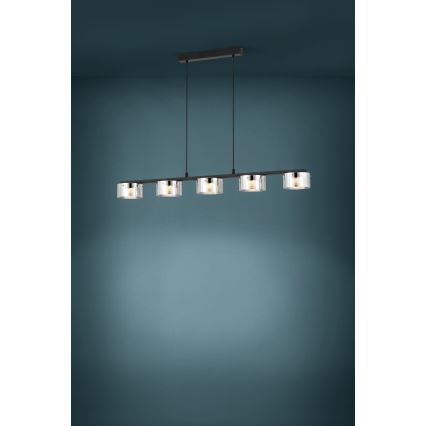 Eglo - LED Ściemniany żyrandol na lince 5xLED/5,4W/230V