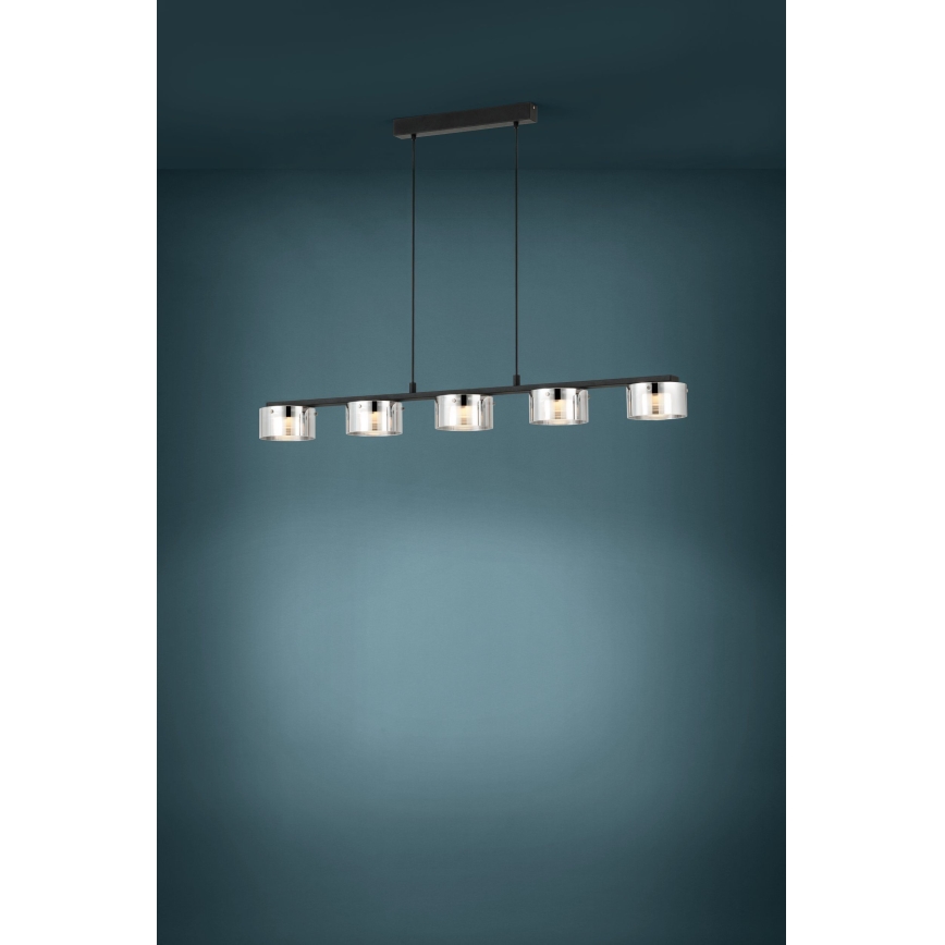 Eglo - LED Ściemniany żyrandol na lince 5xLED/5,4W/230V