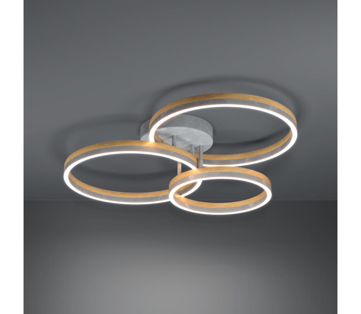 Eglo 39895 -LED Ściemnialny żyrandol natynkowy CADINARO LED/12,5W/230V + 2xLED/15,5