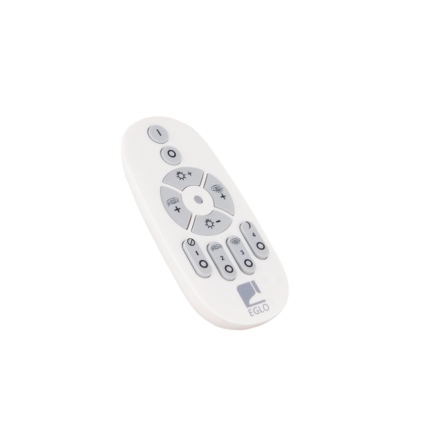 Eglo - LED Żyrandol ściemnialny na lince LED/57,5W/230V 3000K czarny + zdalne sterowanie