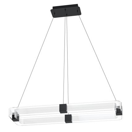 Eglo - LED Żyrandol ściemnialny na lince LED/39,2W/230V 3000K czarny