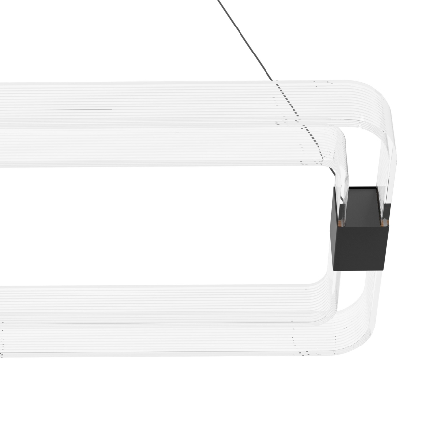 Eglo - LED Żyrandol ściemnialny na lince LED/39,2W/230V 3000K czarny