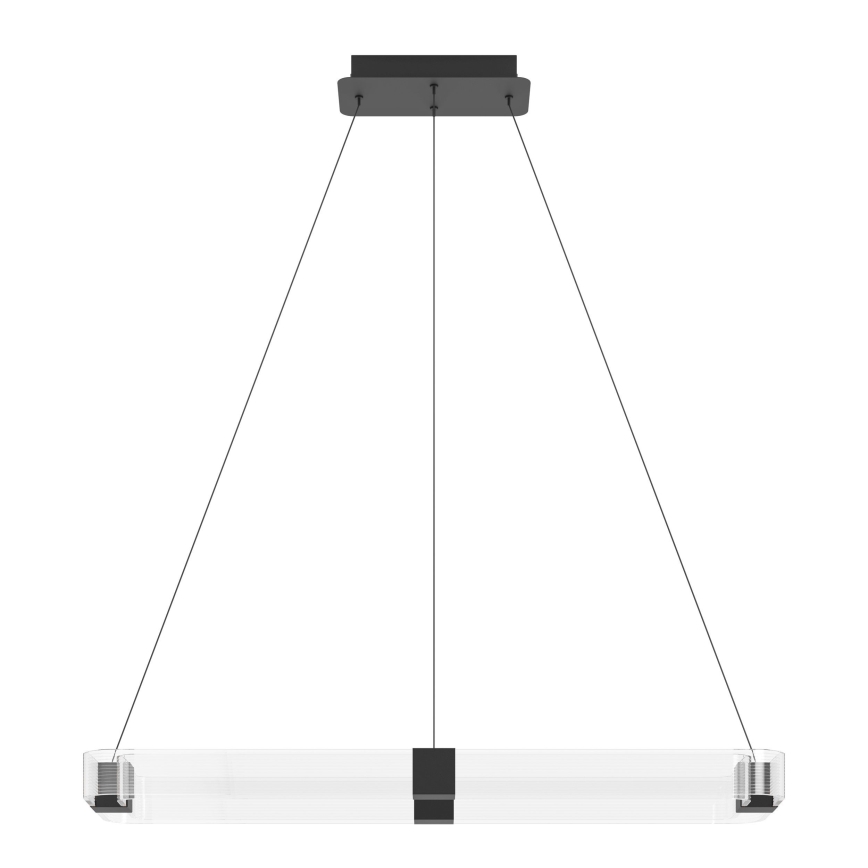Eglo - LED Żyrandol ściemnialny na lince LED/39,2W/230V 3000K czarny