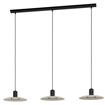 Eglo - LED Żyrandol na lince 3xGU10/4,6W/230V 3000K