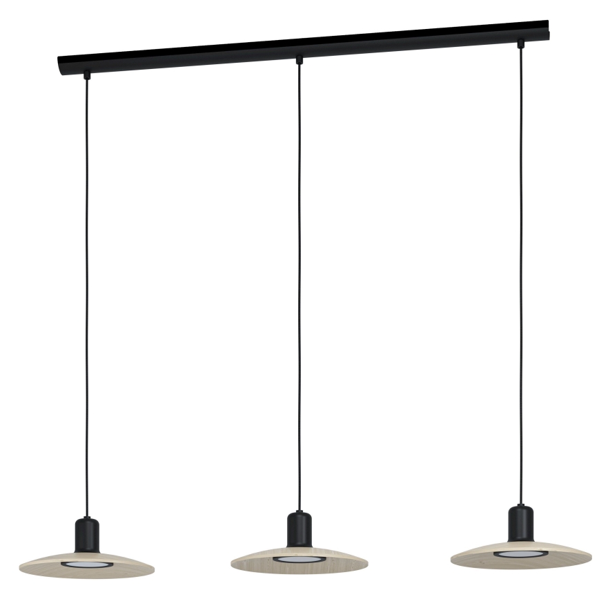 Eglo - LED Żyrandol na lince 3xGU10/4,6W/230V 3000K