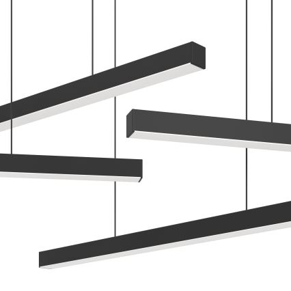Eglo - LED Żyrandol ściemnialny na lince 6xLED/8,4W/230V 3000K czarny